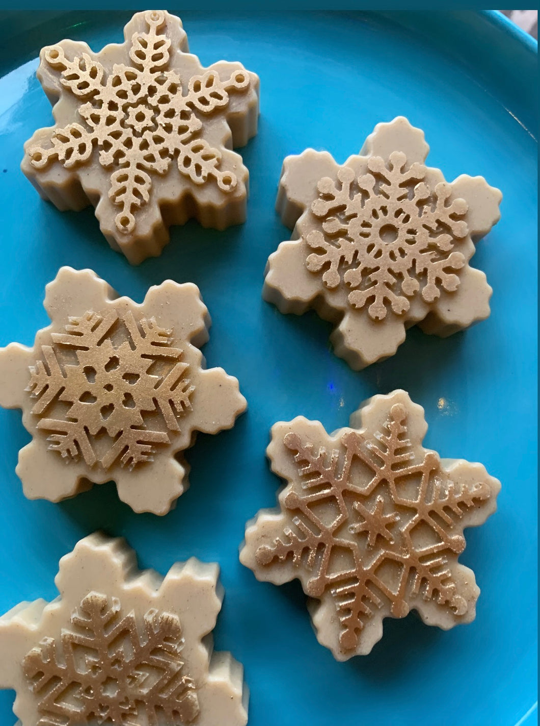 24K Gold Painted Cordyceps Snowflakes